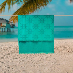 Плажна кърпа Рул - Петрол