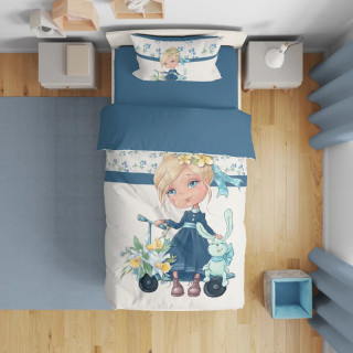 Единично спално бельо Scooter