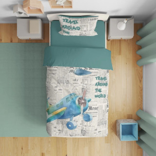 Единично спално бельо Travel