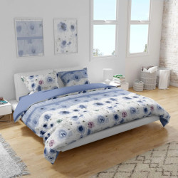 Двойно спално бельо Meko Bouquet