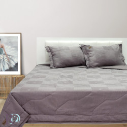 Олекотена завивка с калъфки Moreni - Капучино