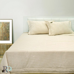 Олекотена завивка с калъфки Moreni - Екрю