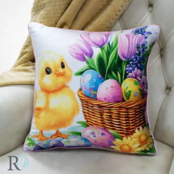 Великденска декоративна възглавница Bird