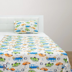 Детско спално бельо вискоза със завивка Carts