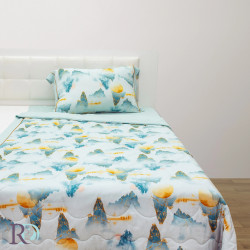 Детско спално бельо вискоза със завивка Мarble
