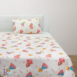 Детско спално бельо вискоза със завивка Princesses