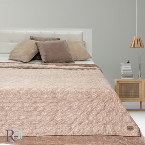 Модерна кувертюра Madlen Бежово