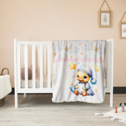 Бебешко одеяло с шерпа Duck - 75х120 см.