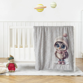 Бебешко одеяло с шерпа Bat - 100х150 см.