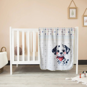 Бебешко одеяло с шерпа Dalmatian - 75х120 см.