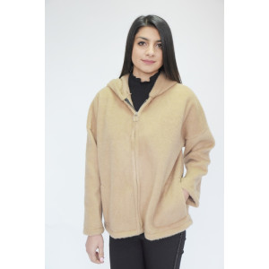 Пухкаво дамско палто