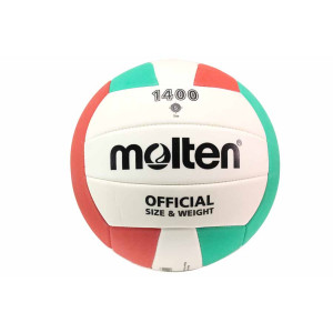 Топка за волейбол, гумена материя -  за открити и закрити площи N 100021153