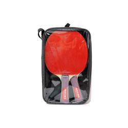 Хилки за тенис на маса, гумено покритие, калъф -  за начинаещи N 100021158