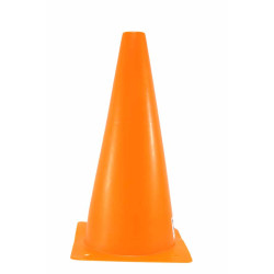 Оранжев тренировъчен конус, пластмаса -  за открити и закрити площи N 100021163